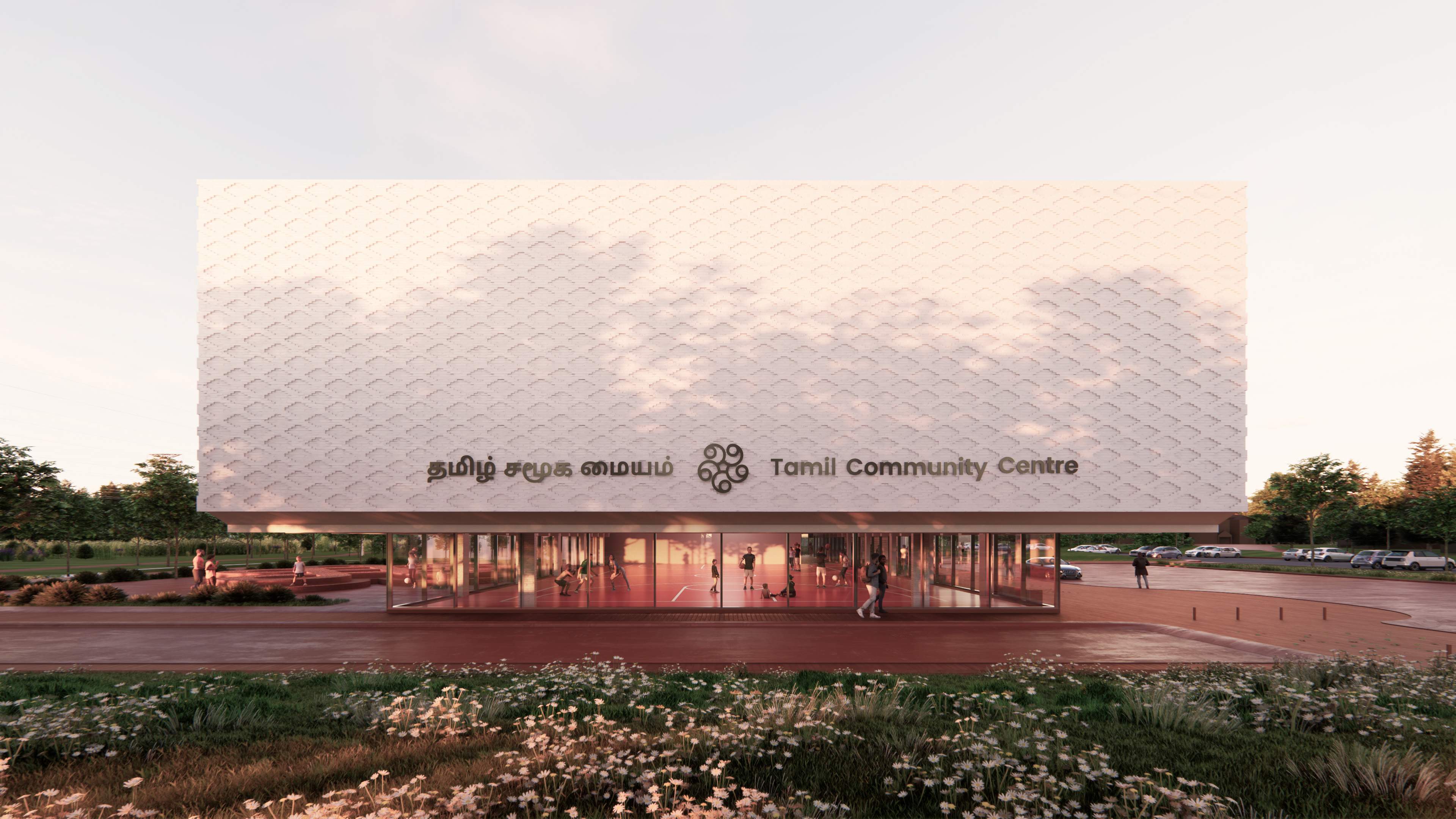 Tamil Community Centre - Pyramid Design