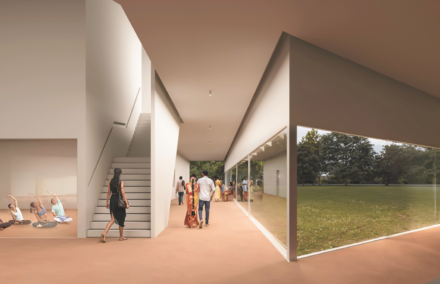 Tamil Community Centre - Secondary Foyer
